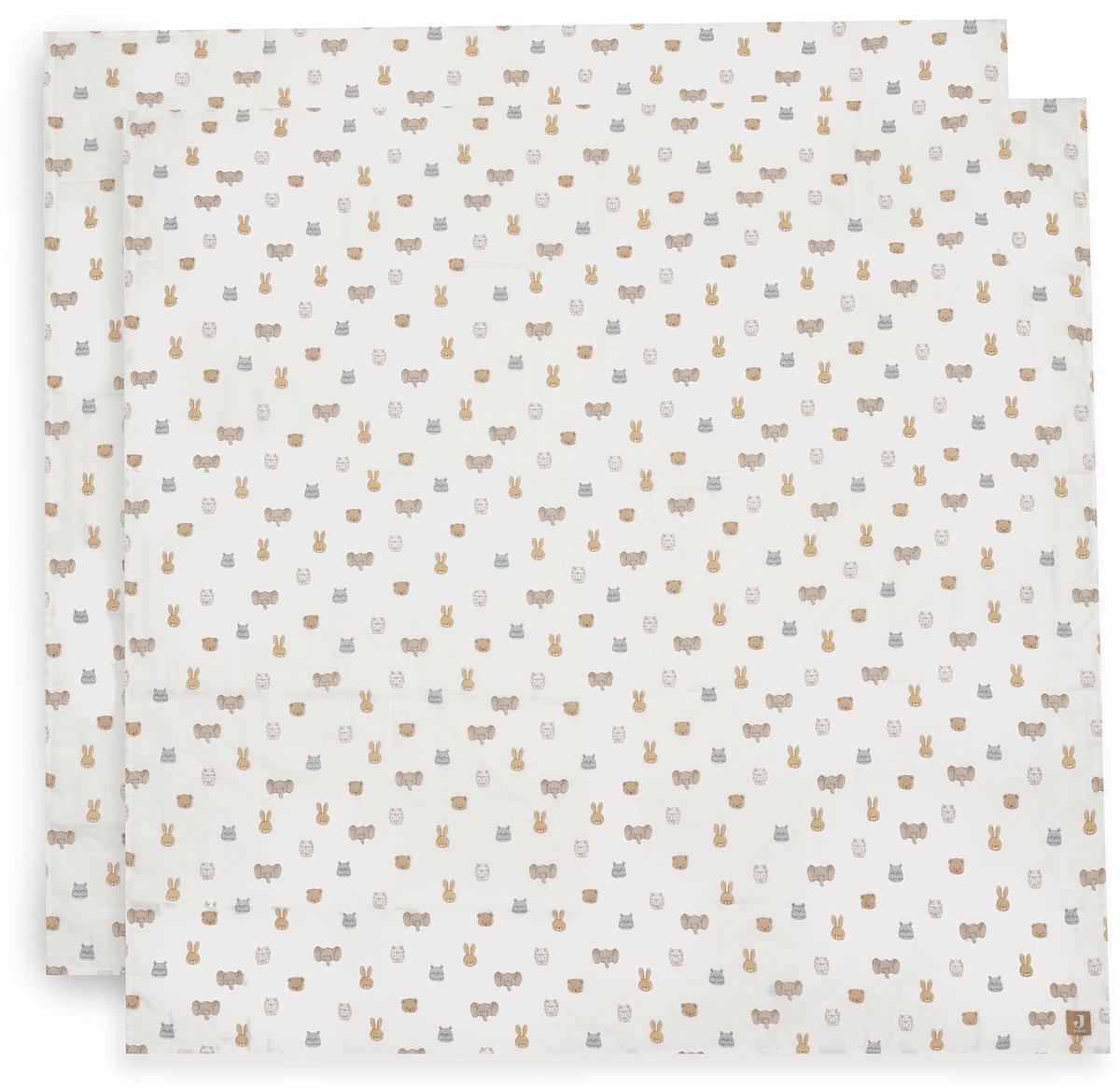 Jollein hydrofiele doek large 115x115cm jollies (2pack)