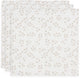 Jollein hydrofiele doek small - 70x70cm - leafy dreams - 3 stuks