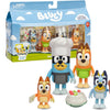 Moose toys bluey dessert speelset - 4 figuren