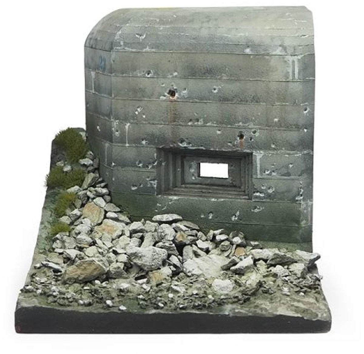 Vallejo modelbouwpakket diorama - sc012 wwii bunker diorama plastic - 1:35 - modelbouw