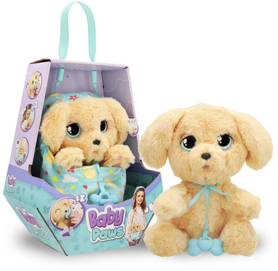 Imc toys baby paws hondje labrador - interactieve pluchen knuffel