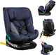 Lionelo bastiaan one i‑size autostoel – 4-in-1 isofix top tether – achterwaarts voorwaarts – 360° draaibare easyturn basis – verstelbare hoofdsteun memory foam – 40–150 cm – lange gebruik hoog veiligheidsniveau