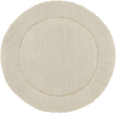 Meyco baby knots boxkleed rond - ⌀95cm - soft sand