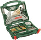 Bosch x-line borenset - 70-delig - titanium plus serie - voor hout, metaal en steen
