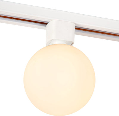 Lucide track tycho- railspot - 1-fase railsysteem railverlichting - 1xg9 - opaal (uitbreiding)