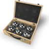 Tactic luxe jeu de boules set in houten kist