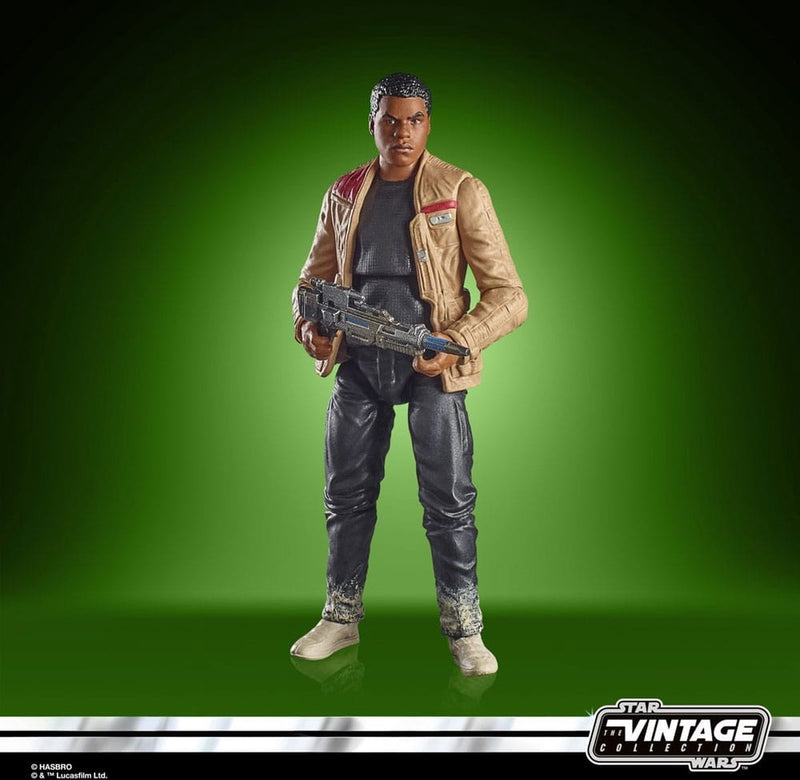 Hasbro star wars episode vii vintage collection action figure finn (starkiller base) 10 cm action figuur