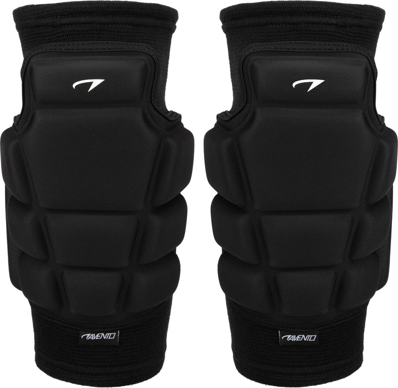 Avento kniebeschermers - indoor sport knie beschermers - zwart - maat xl