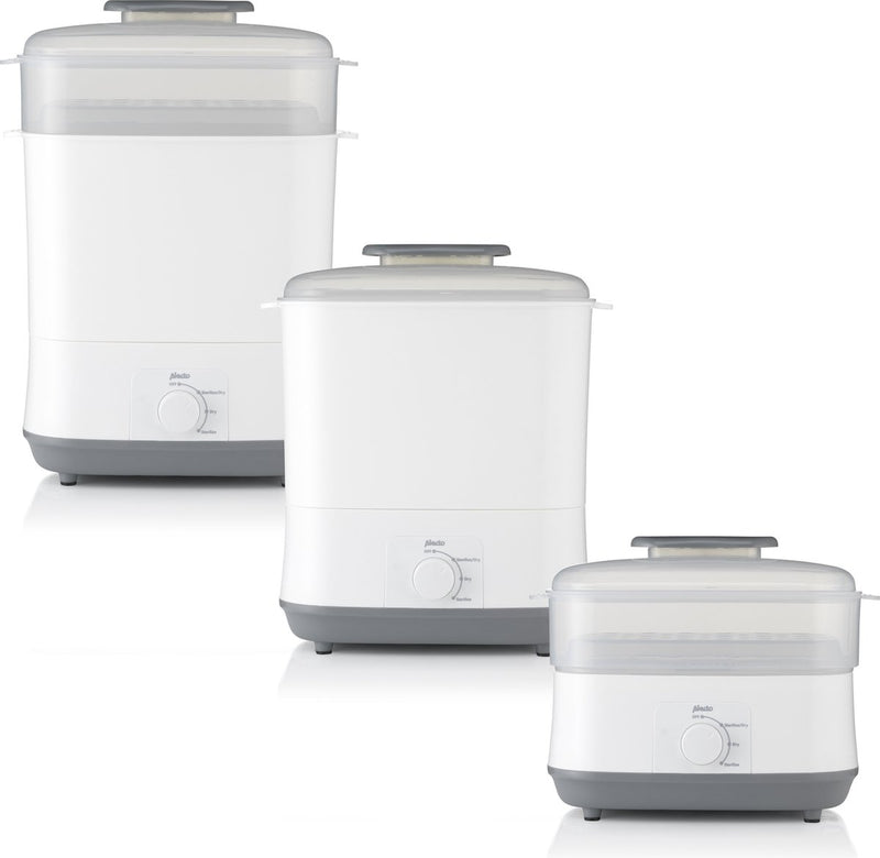 Alecto bf55 - elektrische stoomsterilisator met droogfunctie - wit
