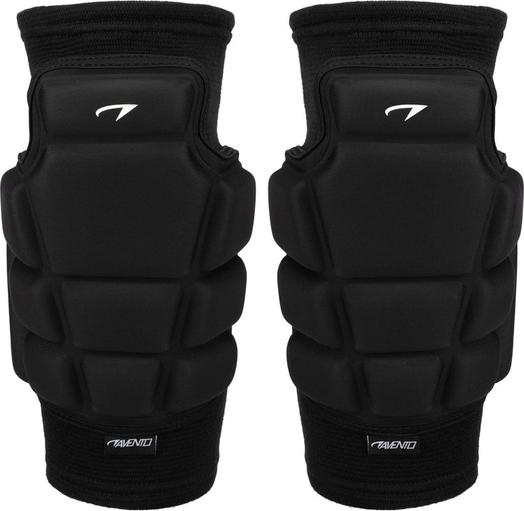 Avento kniebeschermers - indoor sport knie beschermers - zwart - maat m