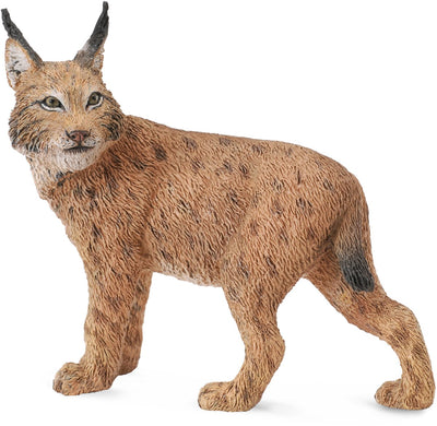 Collecta figurine - lynx - (l) - wilde dieren - handgeschilderd - miniatuur