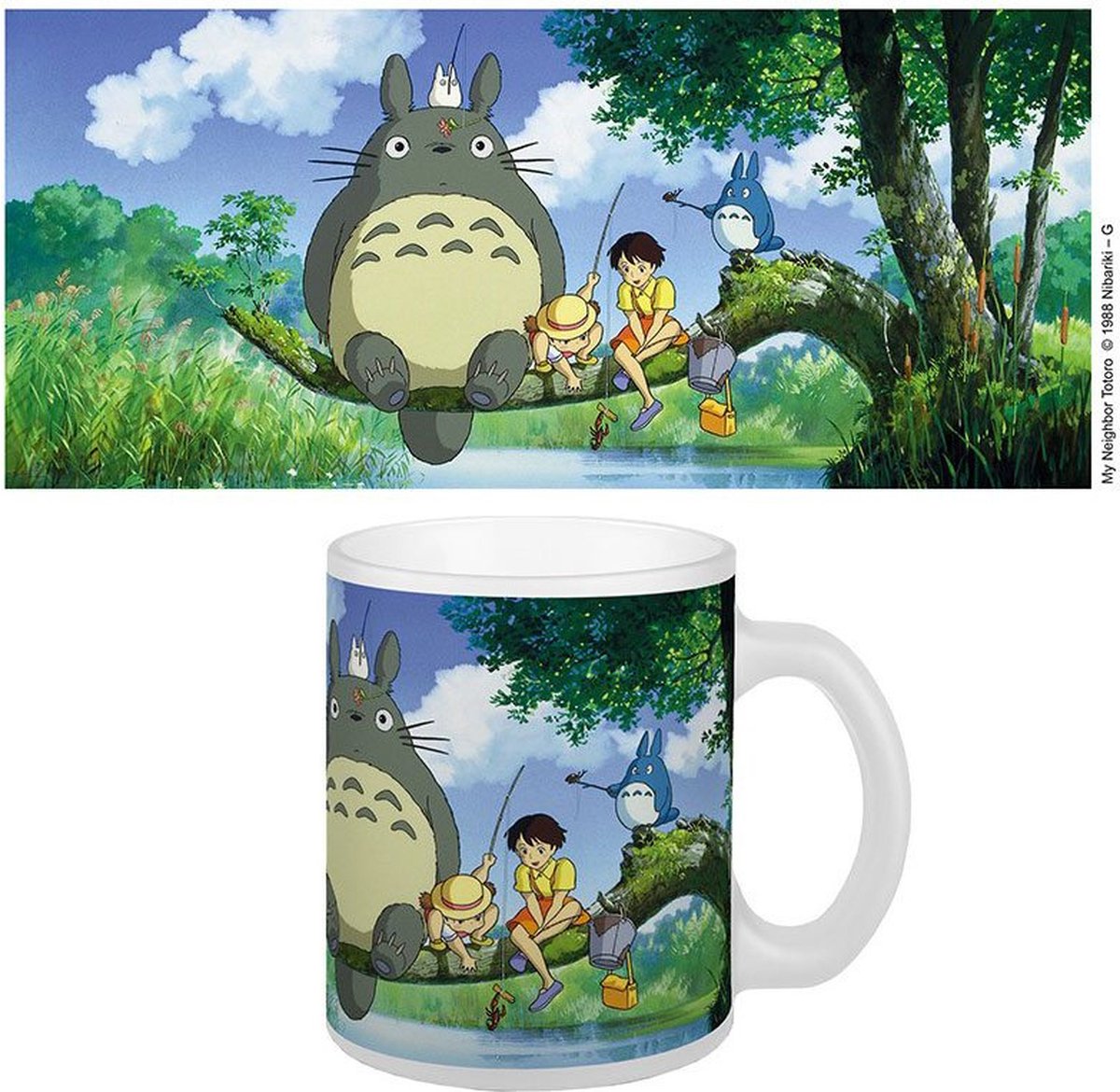 Semic ghibli - my neighbor totoro - totoro vissen mok