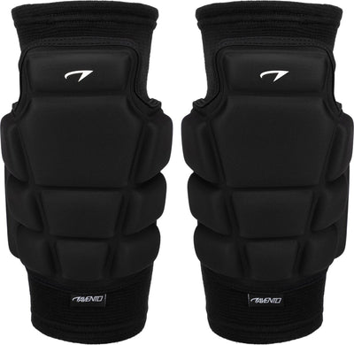Avento kniebeschermers - indoor sport knie beschermers - zwart - maat xl