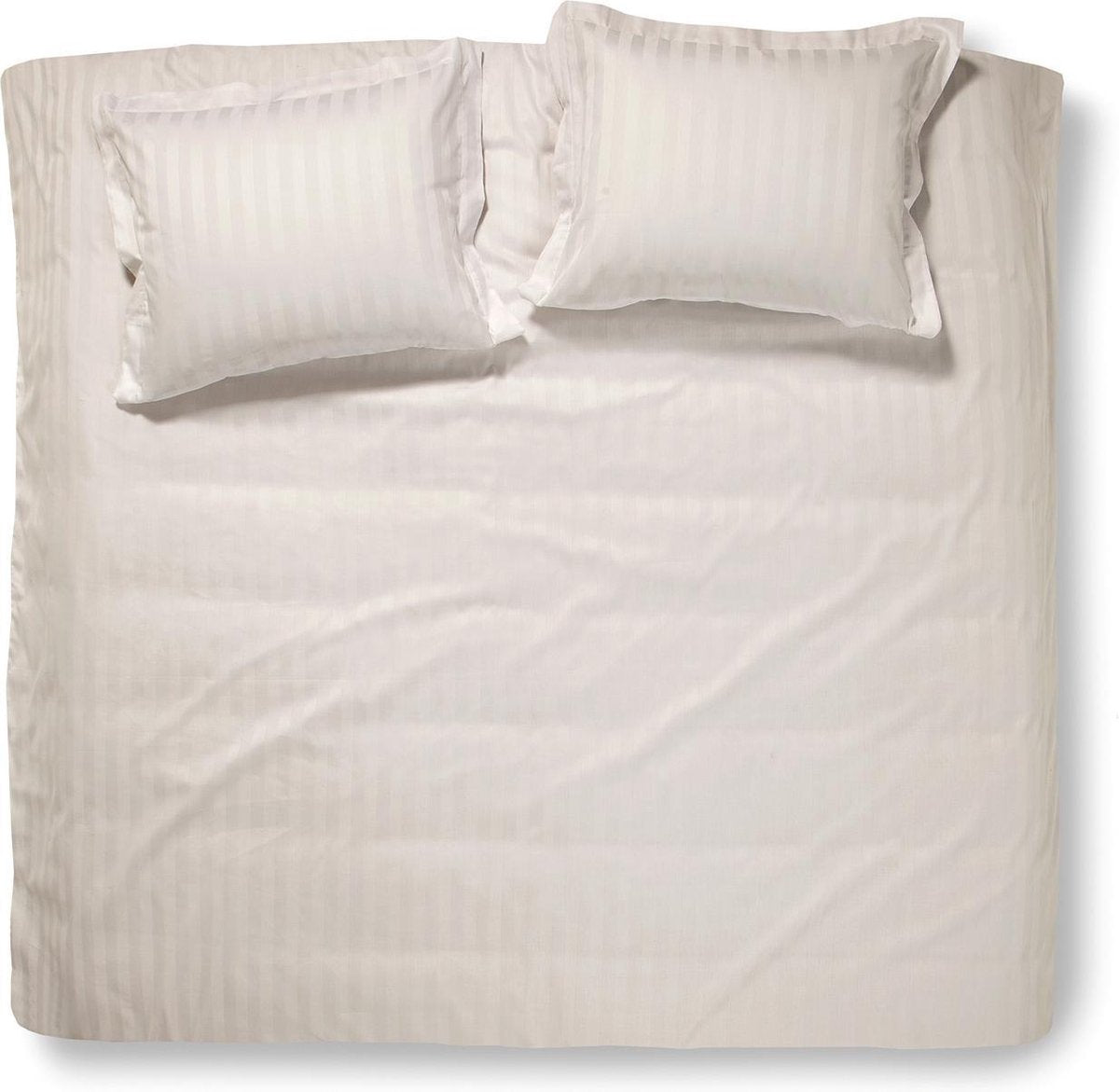 Damai linea dekbedovertrek - tweepersoons - 200x200 220 cm - ivory