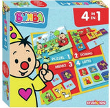 Bumba bordspel - 4 in 1 - puzzel, lotto, domino en memo - afbeelding 1