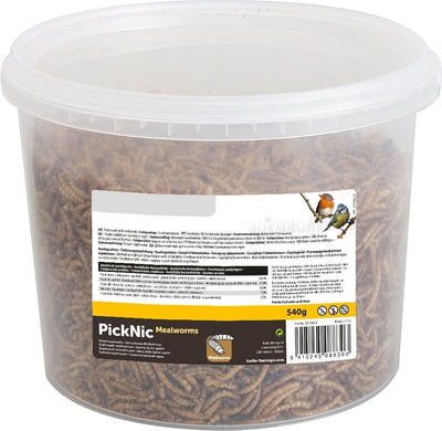 Flamingo picknick gedroogde meelwormen 540 gram