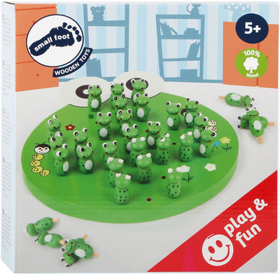 Small foot - houten spel solitaire kikker