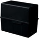 Han kaartenbak breed a6 kunststof zwart