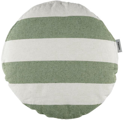 Vtwonen bold round sierkussen - dia 40 cm - groen