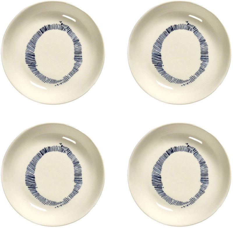 Serax - ottolenghi feast - schaaltje s - wit blauw - 11 ø - 4 stuks