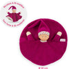 Corolle knuffeldoek roze grenadine baby knuffelpopje 17cm zacht speelgoed.