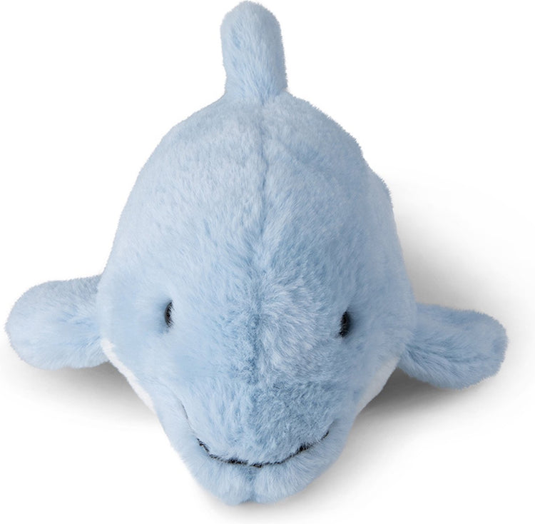 Bon ton toys x wwf cub club - doris de dolfijn licht blauw - 25 cm