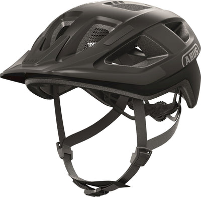 Abus fietshelm aduro 3.0 race black l - 58-62 cm - zwart - geschikt voor gebruik op elektrische fietsen - stadsfietsen - 320 g