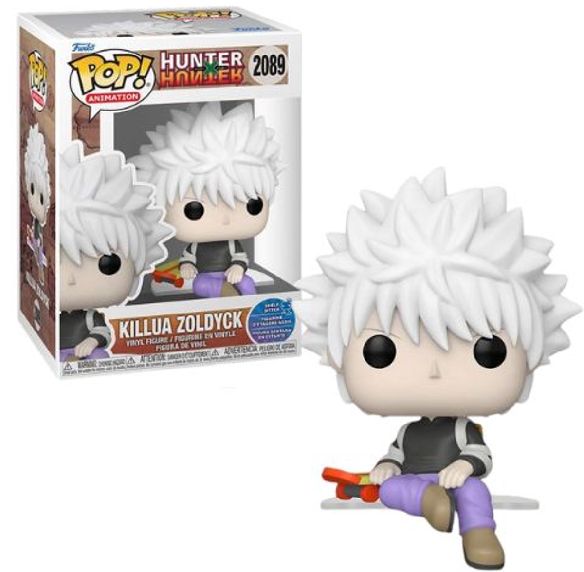 Funko pop! animation: hunter x hunter - killua zoldyck (shelf sitter) #2089