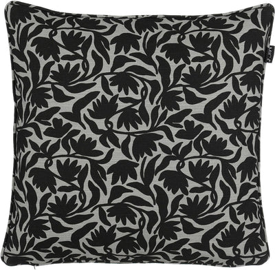 Mica decorations kelly outdoor kussen zwart - l45xb45xh10cm