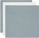 Jollein - hydrofiele doek small 70x70cm - spuugdoekjes - zacht katoen - 3 stuks - twinkling sea green