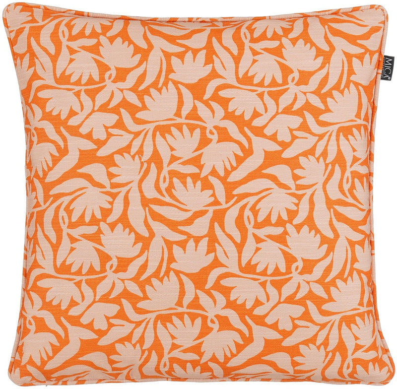 Mica decorations kelly outdoor kussen orange - l45xb45xh10cm