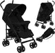 Lionelo elia - buggy - lichte 7kg en duurzame kinderwagen - paraplu buggy - 5-punts gordel - rijke set - grote mand - muskietennet - geschikt voor kinderen tot 15 kg - verstelbare rugleuning tot ligpositie en voetensteun - van 6 maanden tot 5 jaar