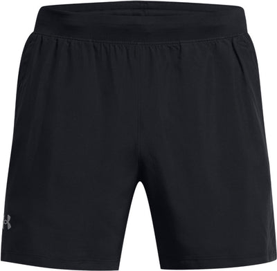 Under armour ua launch 5'' shorts heren sportbroek - zwart