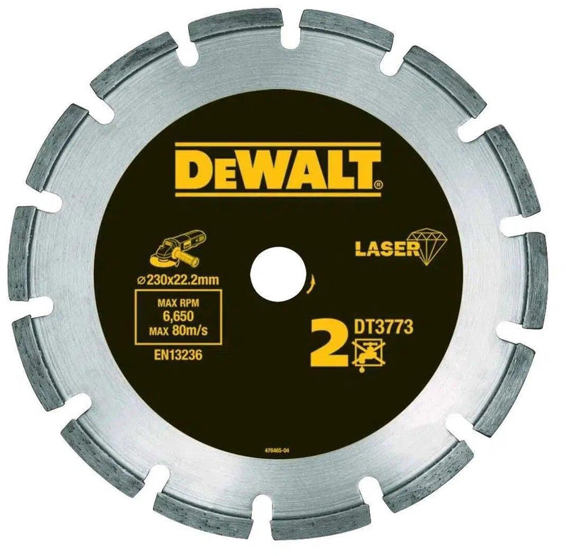 Dewalt dt3773 diamantschijf gesegmenteerd 230x22,23mm