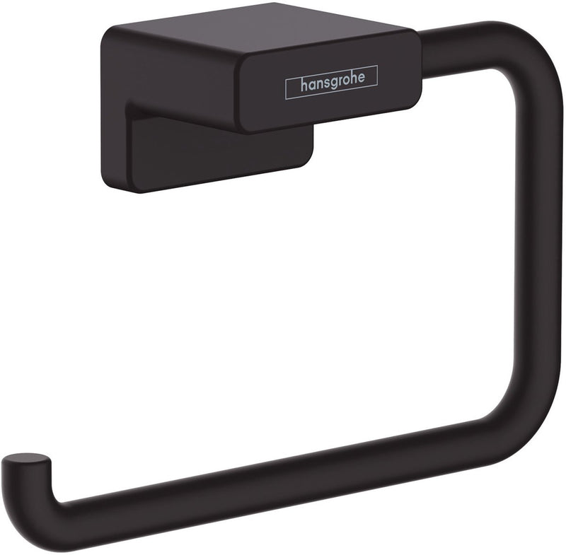 Hansgrohe addstoris closetrolhouder zonder klep mat zwart