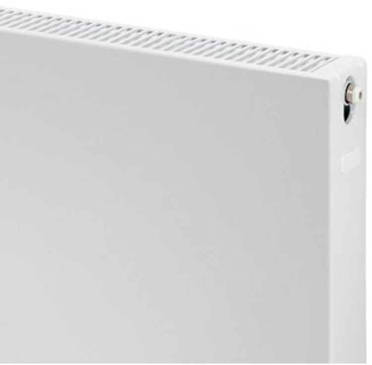 Plieger compact paneelradiator type 22 vlak - wit - 40 x 120 cm