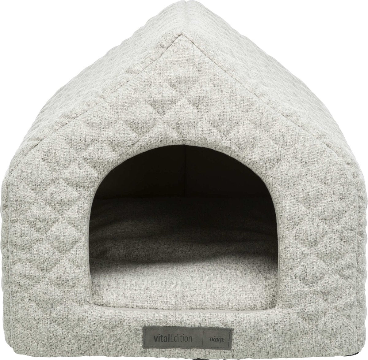 Trixie - hondenmand - huis - noah - vitaal - schuimrubber - lichtgrijs - 43x40x45 cm