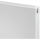 Plieger compact paneelradiator type 22 vlak - 50 cm x 80 cm - wit
