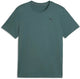 Puma tad essentials solid cat logo small t-shirt met korte mouwen groen l man