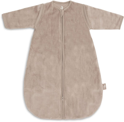 Jollein slaapzak baby met afritsbare mouw rond 60cm - milky coffee