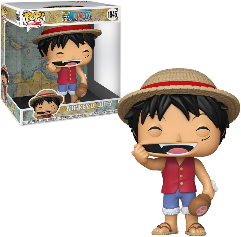 Funko one piece monkey d. luffy (pop! jumbo) vinylfiguur 1945 unisex pop! - neutraal - standard