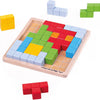 Bigjigs houten blokpuzzel patronen