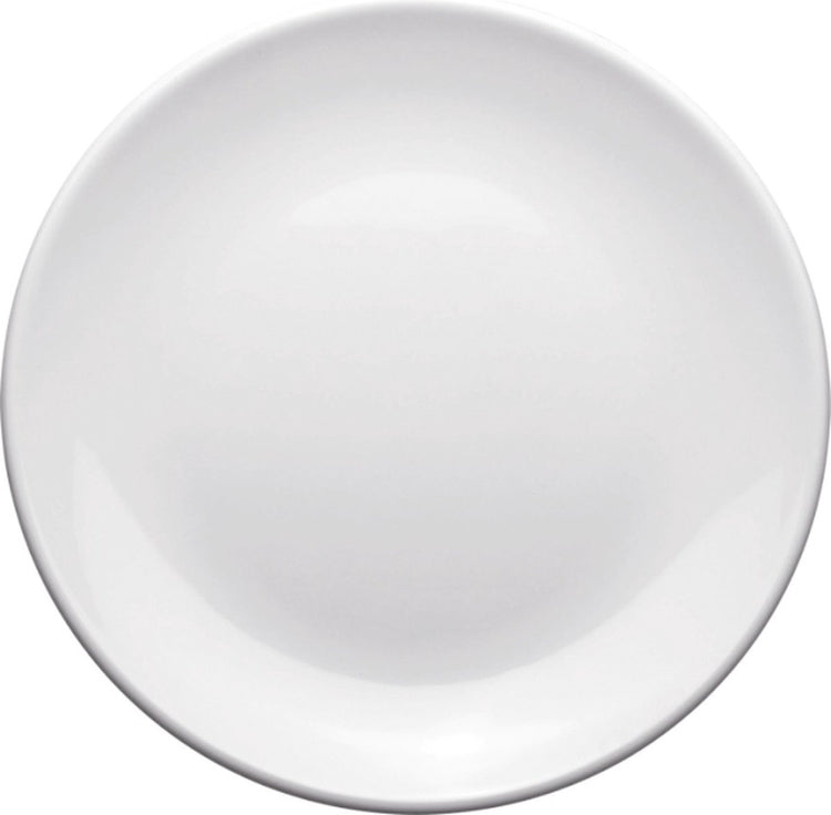 Seco bord - 18 cm - melamine wit - doos a 6 stuks - se-rd-b002