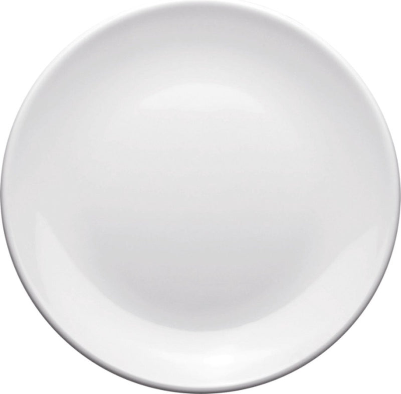Seco bord - 18 cm - melamine wit - doos a 6 stuks - se-rd-b002