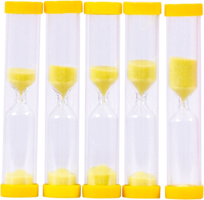 Bigjigs zandloper 3 minuten timer (verpakking van 5)
