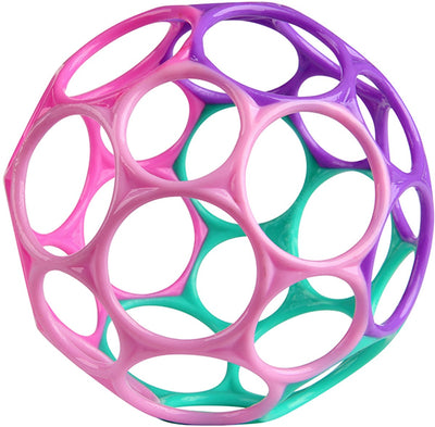 Oball original klassiek easy grip roze paars | 3 stuks