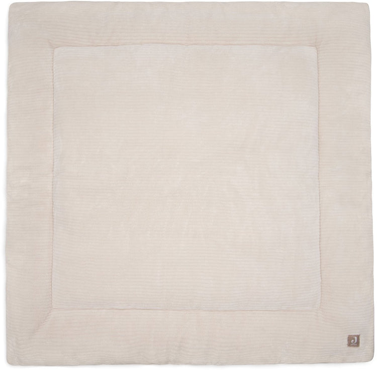 Jollein boxkleed baby - 100x100cm - cloudy rib - polyester - oatmeal