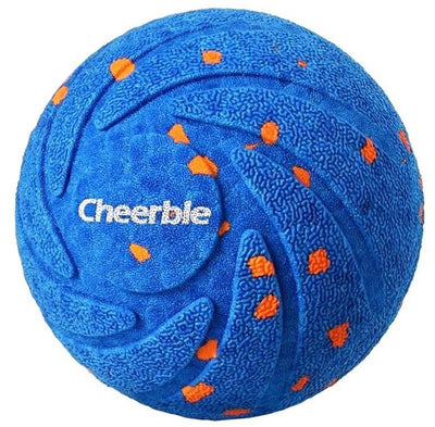 Cheerble wicked ball air ball huisdierenspeeltje (blauw)