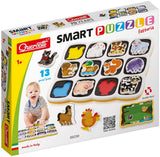 Quercetti vormenpuzzel boerderij junior 12 stukjes - afbeelding 1
