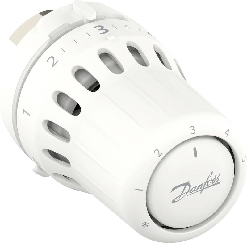 Danfoss react m30x1.5 thermostaatknop mechanisch 8 tot 28 °c